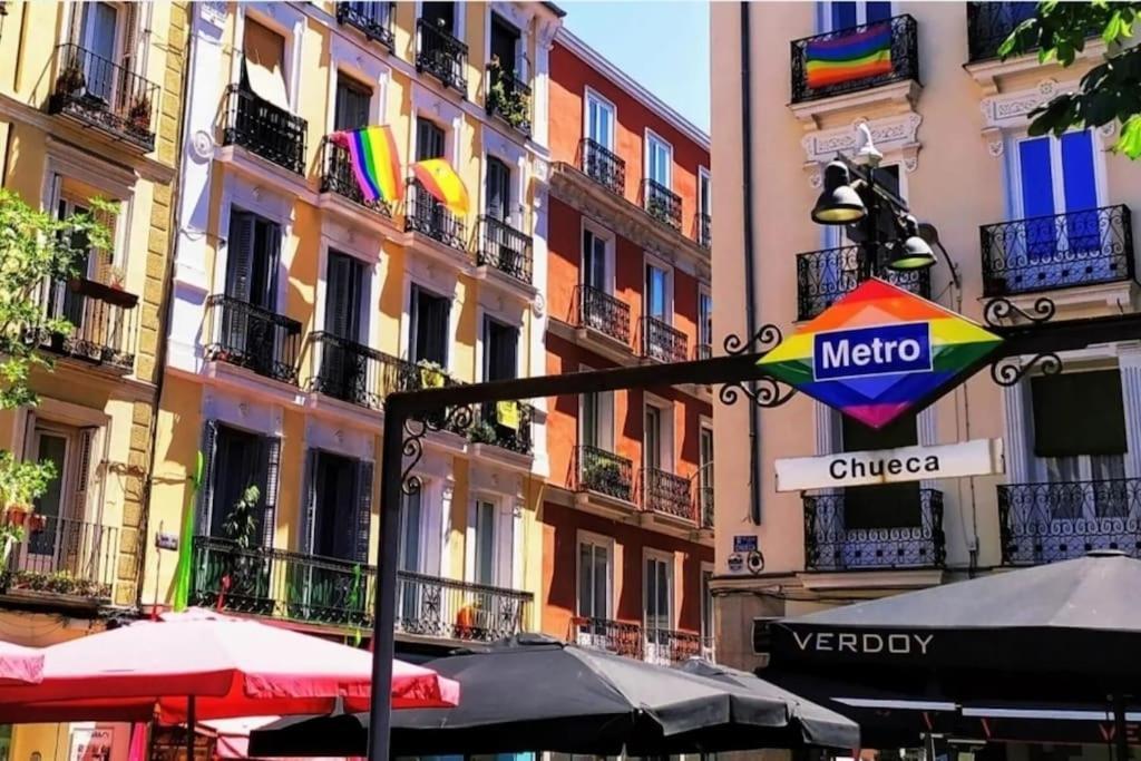 Downtown Apt 1Hab Para 4Pax En La Plaza De Chueca Μαδρίτη Εξωτερικό φωτογραφία